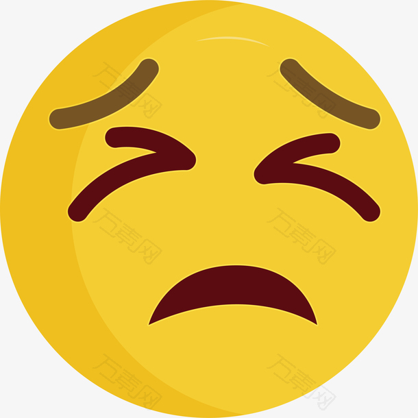 可爱装饰小黄人头像表情包矢量素