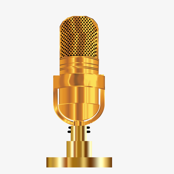 ktv唱歌金话筒