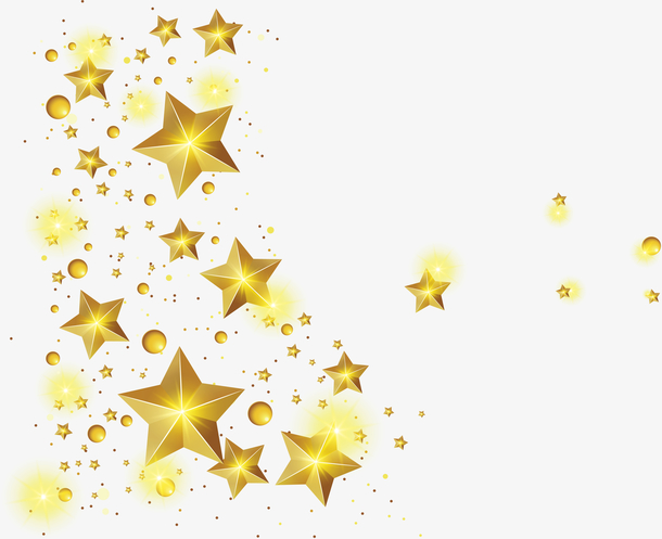 金色星星发光图片免费下载-金色星星发光素材-万素网