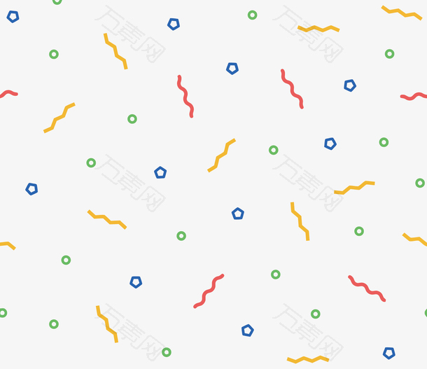 矢量简约几何底纹