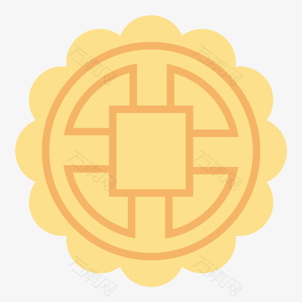 月饼创意中国风中秋灯笼节日元素设计