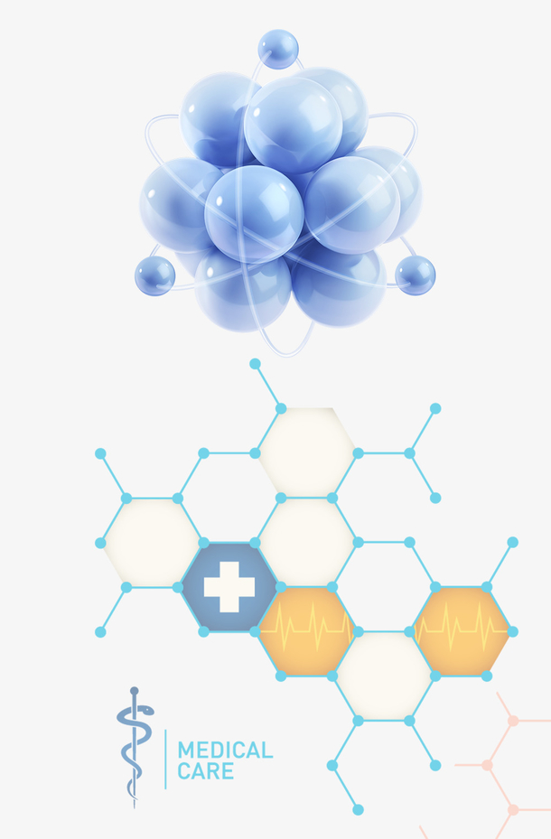 医疗生物科技医生创意合成图
