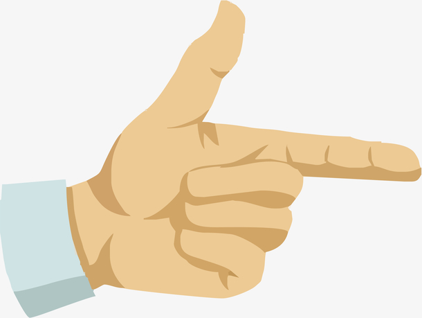 手势八矢量素材eps