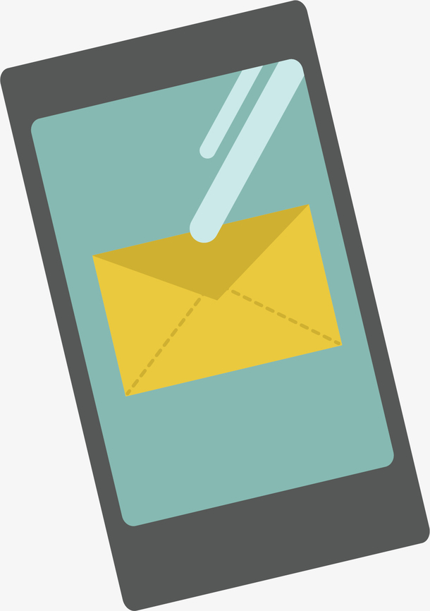 矢量图短信来了请查收