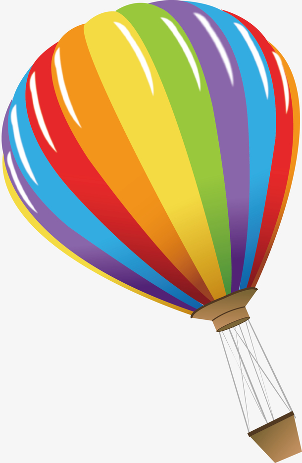 氢气球绘画图片