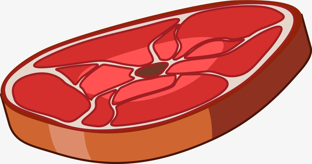 碳烤卡通牛排切片