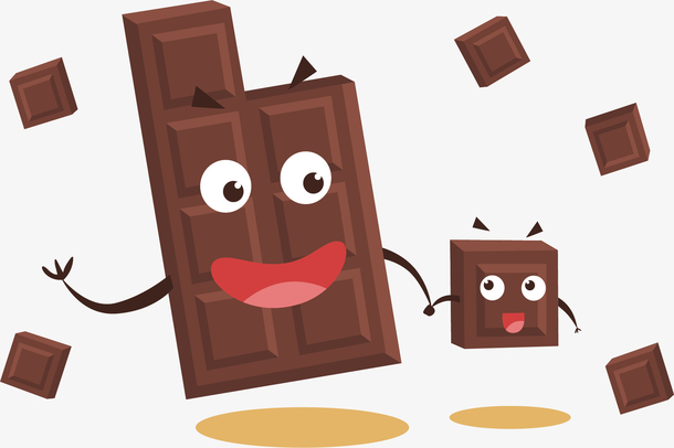 卡通巧克力