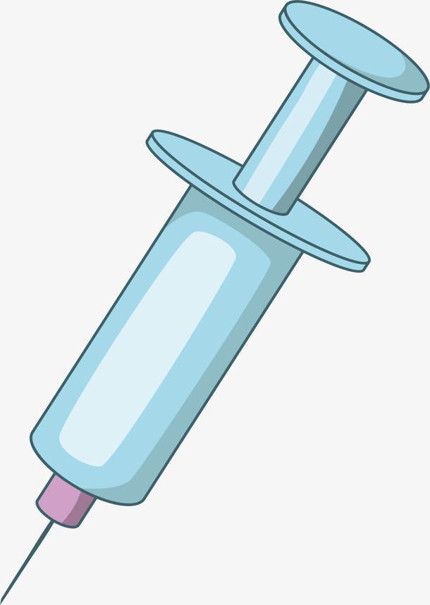 卡通注射器矢量图下载