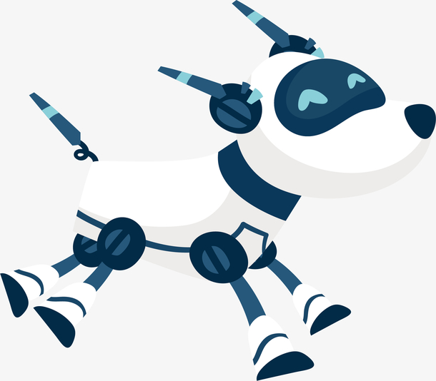 活蹦乱跳的机器狗