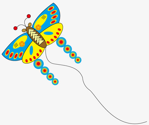 蝴蝶风筝图片