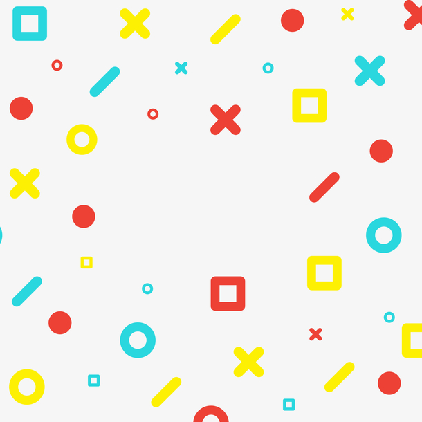 彩色的符号图案设计