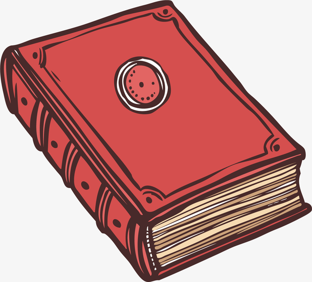 卡通水彩书本免抠元素图片-元素素材4345164-万素网