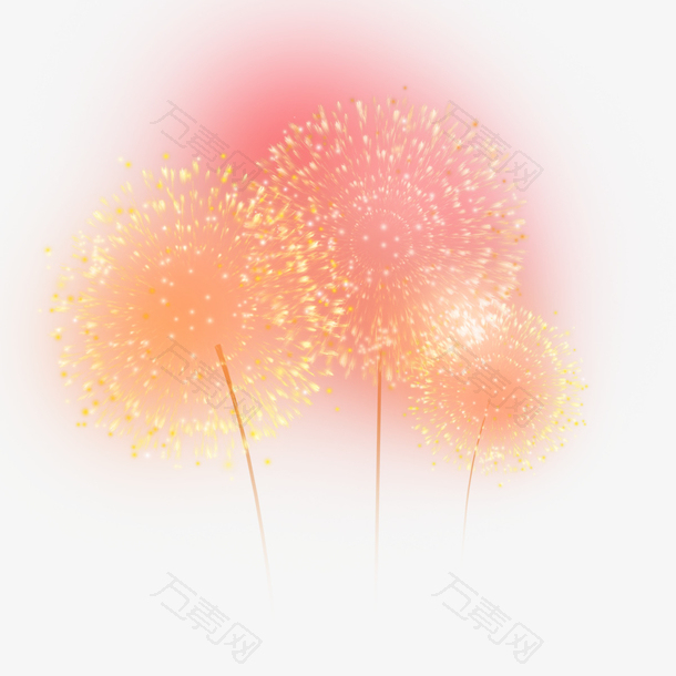 春节放射性烟花