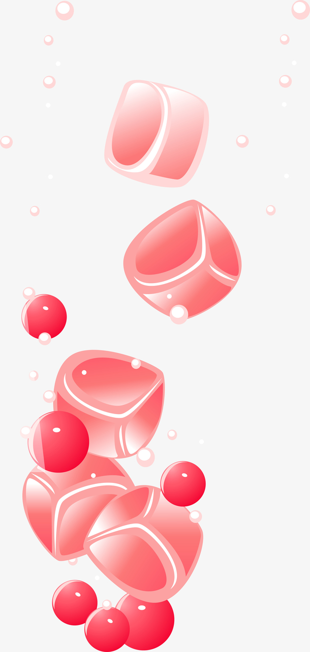 果冻爱情卡通矢量素材