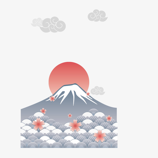 富士山 素材 免费富士山图片素材 富士山素材大全 万素网