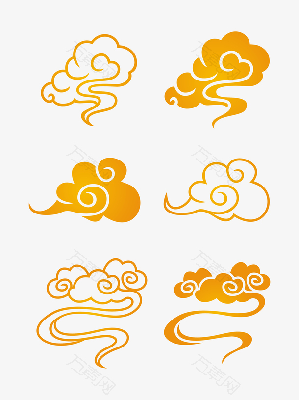 国潮中国风祥云