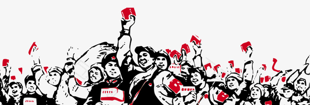 卡通手绘五一劳动节人物