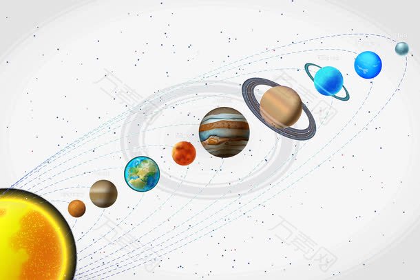 天文学宇宙矢量素材