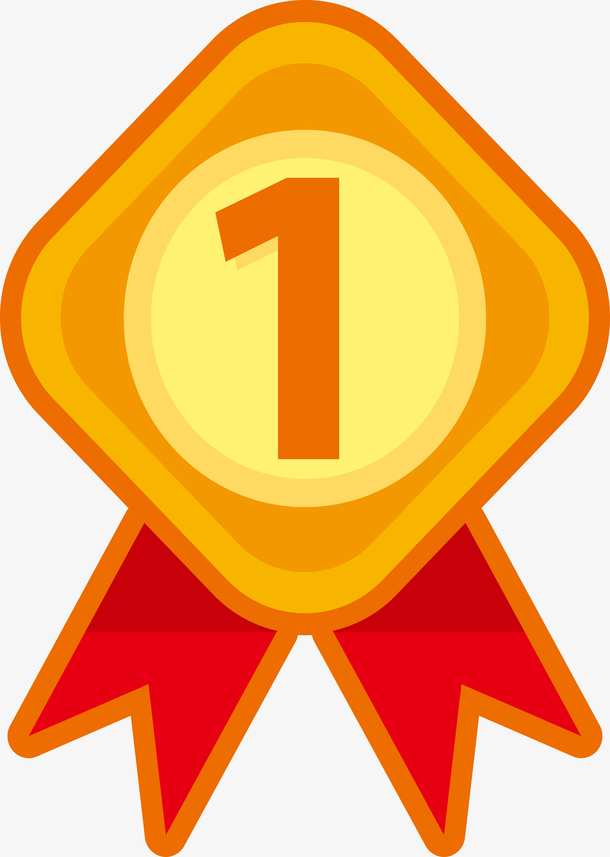 第一名名次奖牌标签