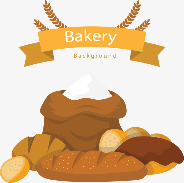 矢量奶酪夹心面包卷