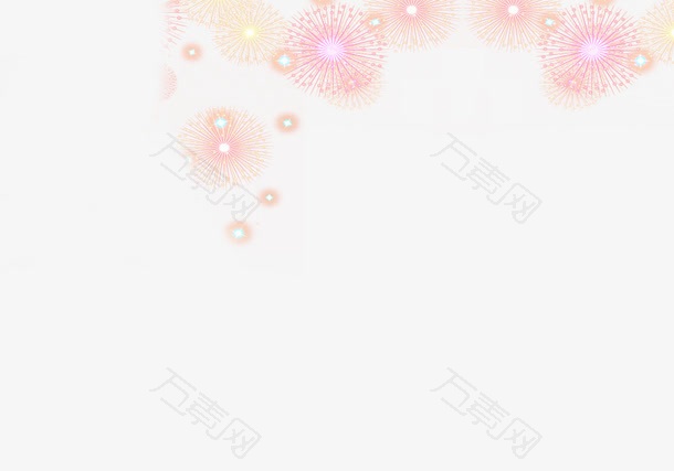绚丽的烟火