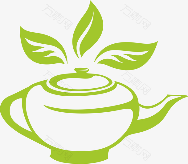 茶叶底纹一片茶叶