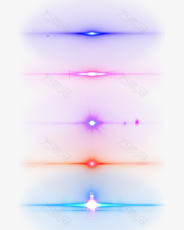 光效漂浮元素设计