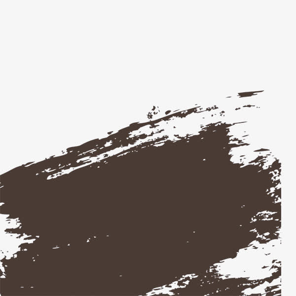 方形毛笔刷png下载