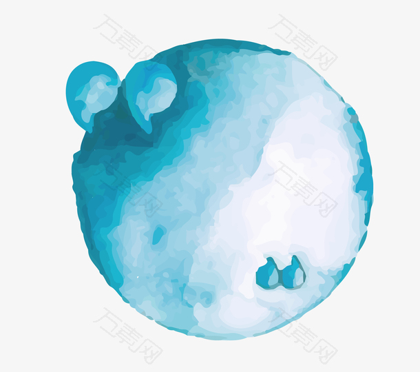 墨迹边框
