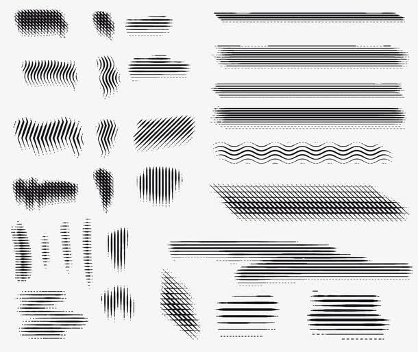 矢量ps笔刷效果