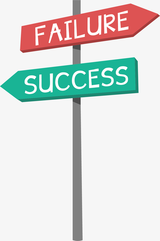 彩色风向标卡通插画