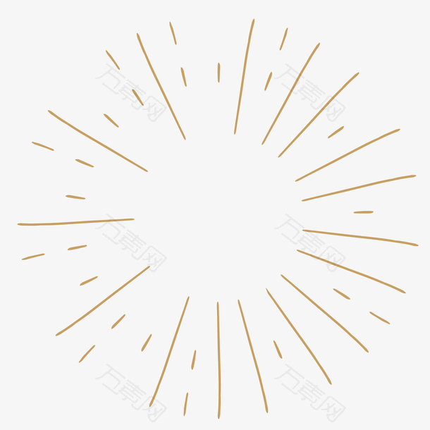节日烟花矢量插画