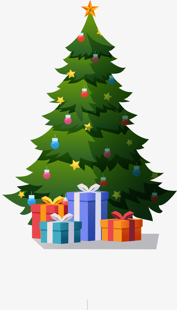 圣诞树卡通