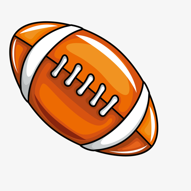 橄榄球矢量素材