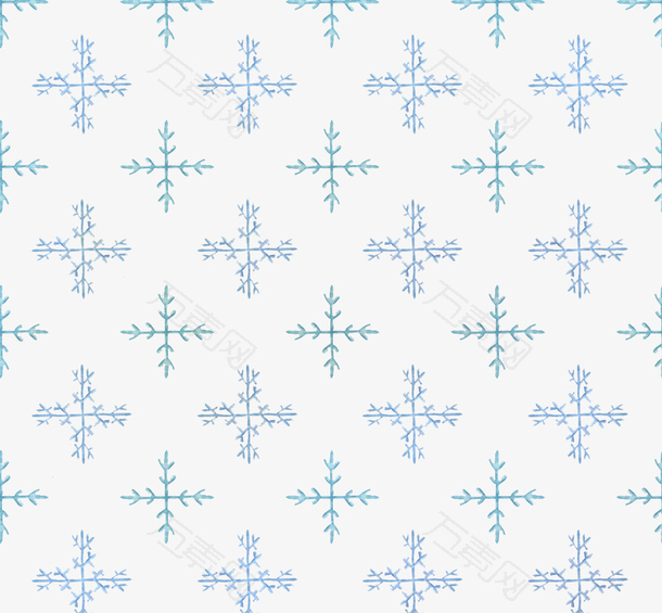 雪花矢量素材