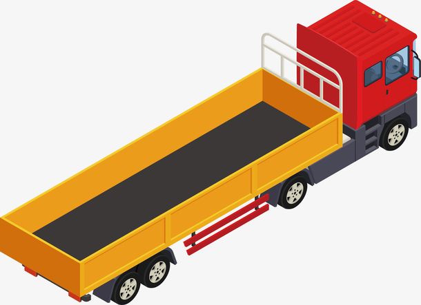 卡车小汽车顶视图免抠元素图片-元素素材7350727-万素网