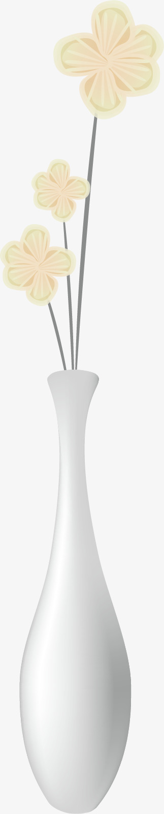 卡通手绘精美花瓶