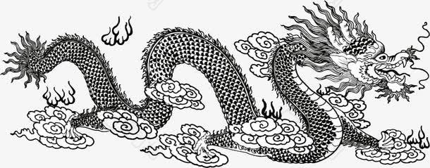 矢量龙纹