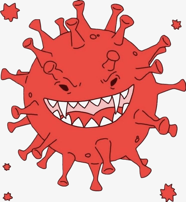 新冠病毒插图图片