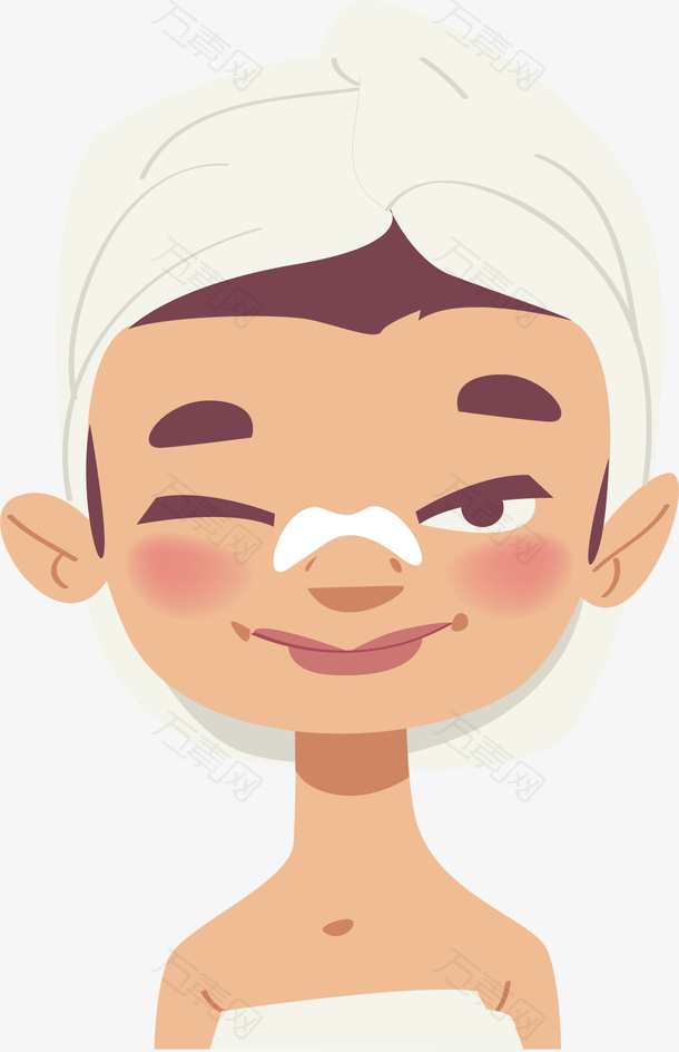 美容院鼻子黑头护理