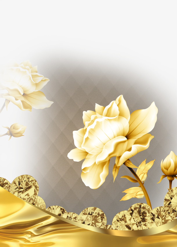 金色玫瑰图片免费下载 金色玫瑰素材 万素网