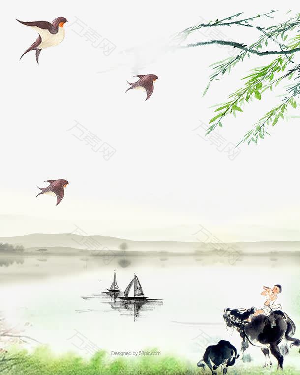 清明背景免费下载