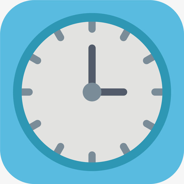 卡通手绘响铃闹钟