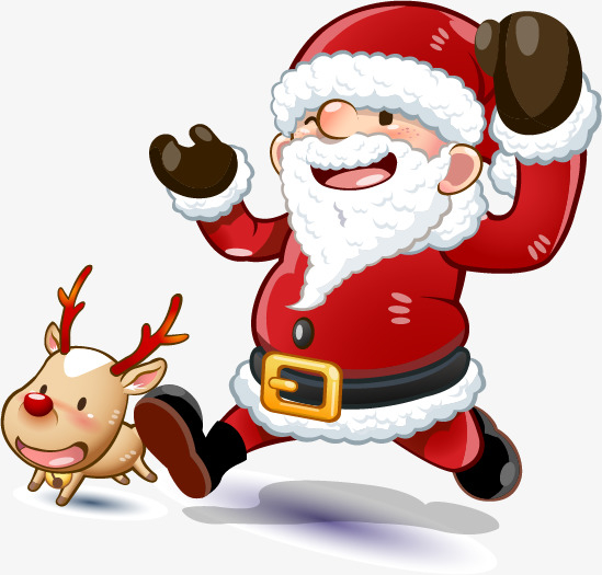 卡通圣诞节元素