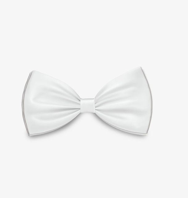 矢量白色蝴蝶结