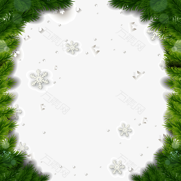 绿色植物背景装饰