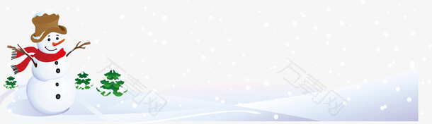 雪人雪地冬季温暖冬素材