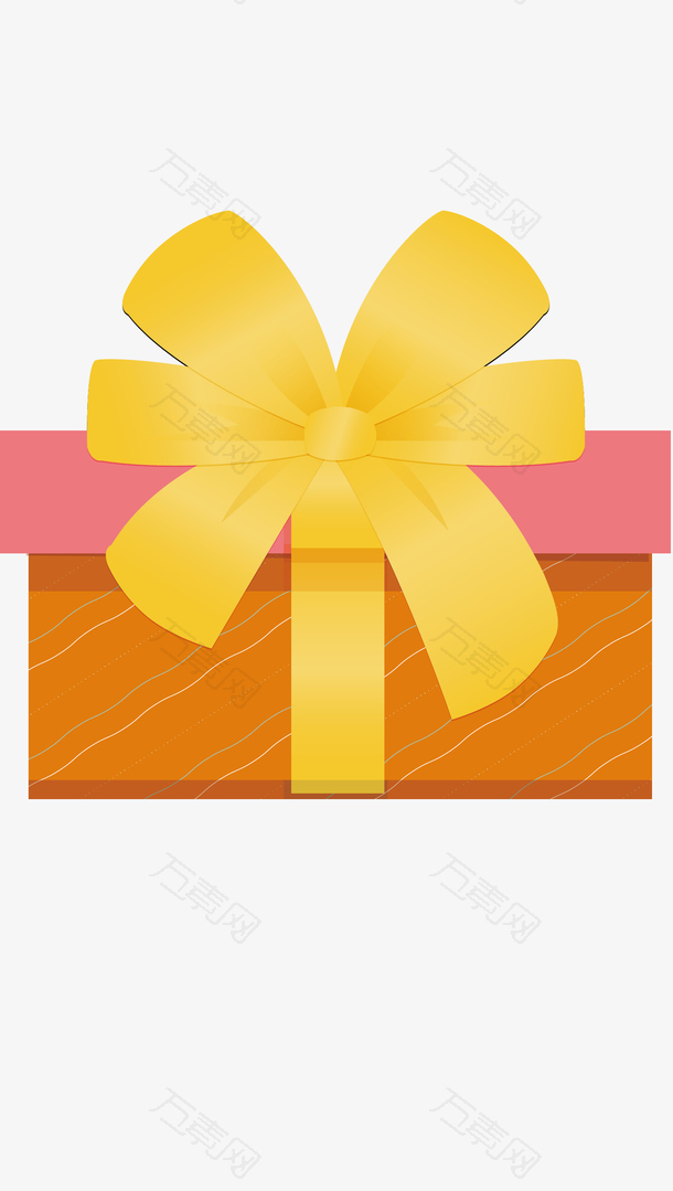 矢量图美丽的礼物盒