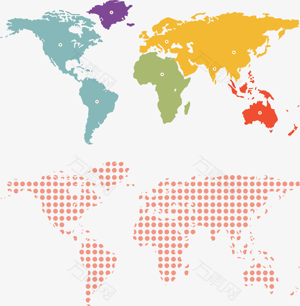 矢量世界地图