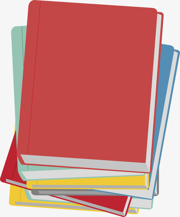 卡通手绘简笔画书本